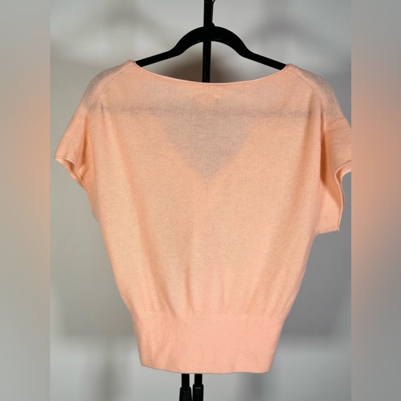 J. Crew Featherweight cashmere V-neck T-shirt - Picture 2 of 3